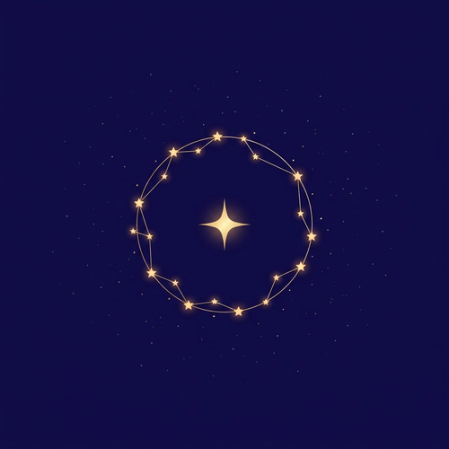 Membresía El Club — anillo de estrellas doradas, comunidad Club Astral